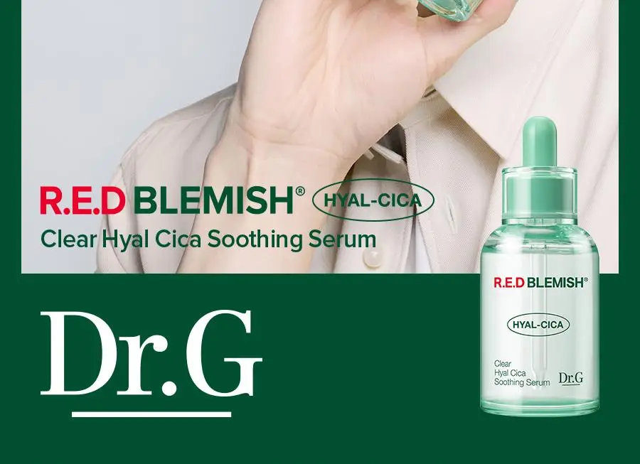 [쿨링수분진정] 닥터지 레드 블레미쉬 클리어 히알 시카 수딩 세럼 50ml 2종(20ml 증정기획, 단품] 상세페이지 5